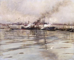 Vista de Veneza; Vista de Veneza, c.1895