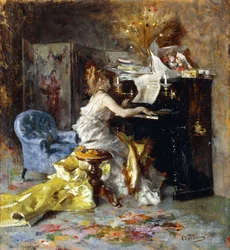Mulher ao piano