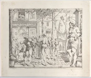 O Martírio de São Cristóvão, Secondo Quadro, 1776.
