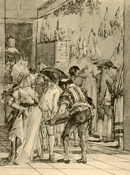 Uma loja de artigos fumados, 1791, 1928
