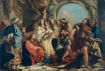 "Cristo e a mulher tomados em Adultério", 1747-1804