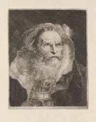 Old Man Meditating, da Raccolta di Teste (Colecção de Cabeças)