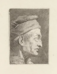 Perfil de um homem idoso, da Raccolta di Teste (Colecção de cabeças)