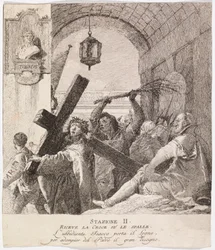 Via crucis - Estação II. Jesus toma a sua cruz