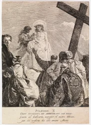 Via crucis - Estação X. Jesus é despojado das suas vestes