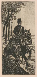 Soldado de artilharia a cavalo