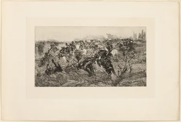 A carga de cavalaria