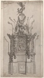 Catafalco, 1626-80.
