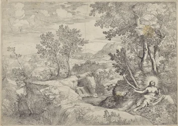 Paisagem com a penitente Maria Madalena