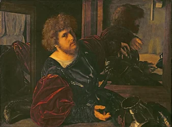 Retrato de Bernardo di Salla (óleo sobre painel)