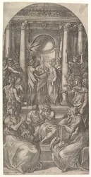 O Casamento da Virgem, ca. 1525