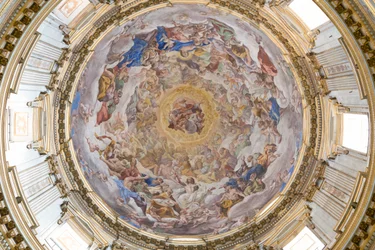 Cúpula da catedral de Nápoles, Nápoles, Itália