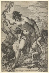 Vênus Chicoteando Cupido com Rosas, início do século XVII., início do século XVII.