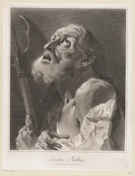 Apóstel Mattias
Sanctus Matthias (título sobre o objecto)
Apostelen (título da série)