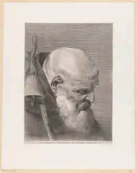 Santo Antônio, o Grande
S. Antonius Monachorum em Griente Patriarcha (título sobre o objecto)