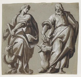 Os Evangelistas João e Lucas