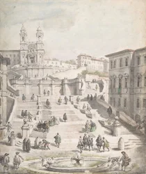 Escadaria Espanhola, c. 1756-58.