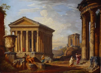 Um capricho de ruínas clássicas, 1793