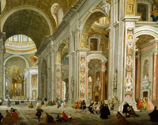 Interior da Basílica de São Pedro