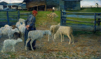 Retorne ao estábulo. 1888