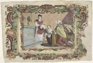 Orando pelos vivos e pelos mortos VII. opus misericordiae spiritualis / La septima obra de misericordia spiritual (...) (título no objeto) As Obras de Misericórdia Espirituais (título da série)