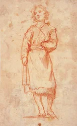 Garota de pé