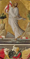 A ressurreição de Cristo (tempera no painel)
