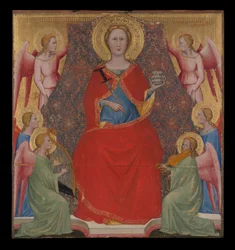 Santa Lucy Enthroned