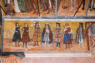 Os Cavaleiros Sagrados locais (os Sete Mártires da Legião Tebana)
