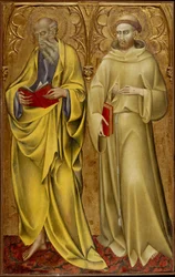 Santos Mateus e Francisco, ca. 1435