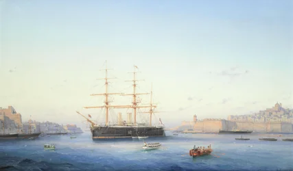HMS Alexandra no Grande Porto, Malta