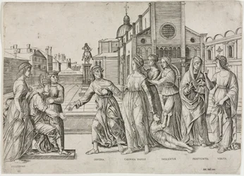 A Calúnia de Apelles, c. 1500-1506.