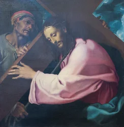 Cristo carregando a cruz