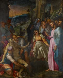 Ressurreição de Lázaro, 1592.