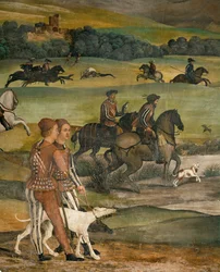 Visita do rei Cristiano da Dinamarca a Málaga em 1474 (fresco)