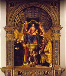 Nossa Senhora e os Santos
