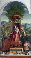 Madona do Guarda-Chuva de Girolamo dai Libri, Museu de Castelvecchio
