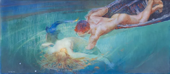 Sereia ou Abismo Verde, c.1900 (óleo sobre tela)