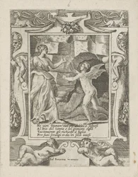 Juno ordena que o Sono desça em Júpiter Amor, Raiva e Ciúme de Juno (título da série) Amori sdegni et gielosie di Giunone (título da série)