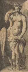 Leda e o cisne, ca 1531-76.
