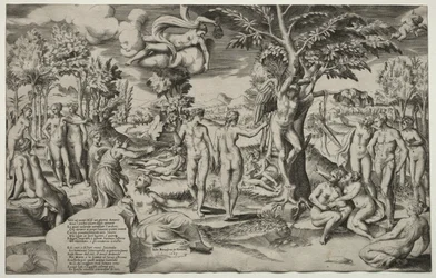 Amor nos Campos Elísios, 1563.
