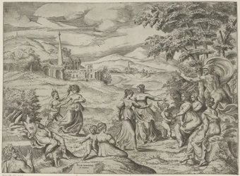 Mercúrio conta a história de Pan e Syrinx