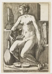Música
Musica inventor fuit Orpheus et Linus (título sobre o objecto)
As sete artes liberais (título da série)