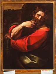 Representação de São Paulo Pintura de Giulio Cesare Procaccini (1574-1625)