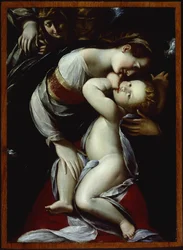 Virgem e Menino com Anjos, c. 1610.