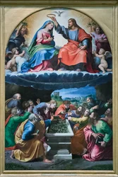 Coroação da Virgem, chamada "Madona de Monteluce"
