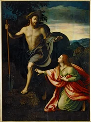 Noli me tangere, Cristo aparece a Santa Maria Madalena depois da ressurreição