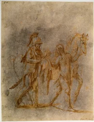 São Martinho e um Mendigo, início do século XVI
