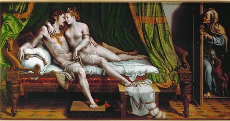 Os Amantes (pintura sobre tela)