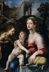 A Madona e o Menino com São João Baptista